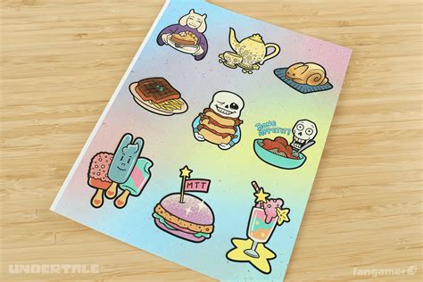 UNDERTALE - Monster Treats Scratch & Sniff Sticker Sheet - Fangamer