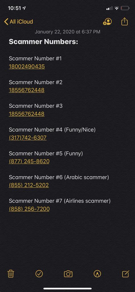 Feel free to prank call some of them! All these numbers are working! : r/ScamNumbers