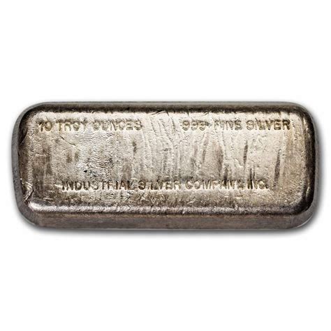 Buy 10 oz Silver Bar - Industrial Silver Company, Inc. | APMEX