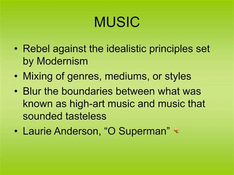 Postmodernism- Music, Architecture, and Art.ppt