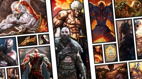 Kratos vs Asura Wallpaper by Randor2000 on DeviantArt