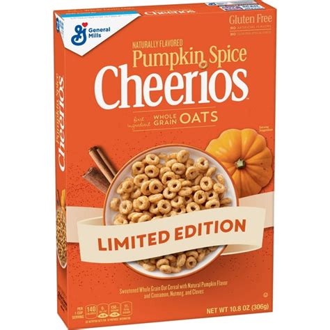 Pumpkin Spice Cheerios Cereal - Walmart.com - Walmart.com