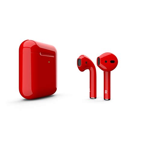 Customized Apple AirPods RedCustomized Apple AirPods Red - OFour