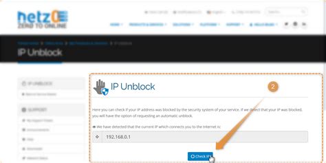 IP Unblock - Help - Netz0