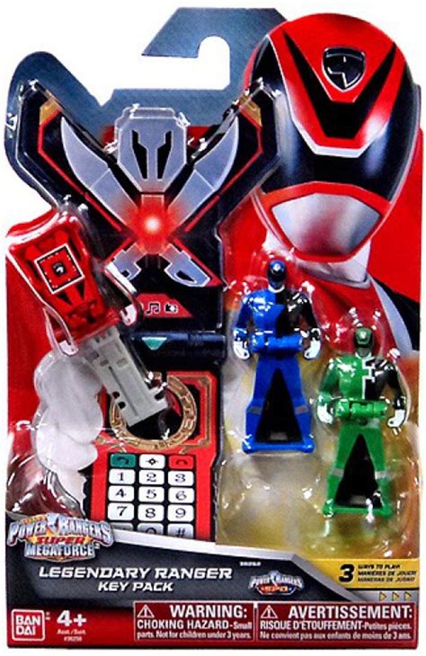 Power Rangers Super Megaforce Legendary Ranger Key Pack Roleplay Toy ...