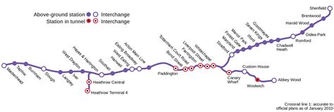 Map of London commuter rail: stations & lines