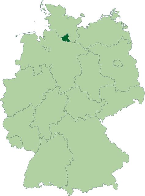 Hamburg Germany Map