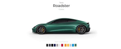 First Tesla Roadster Unofficial Configurator Allows You to Sample 12 ...