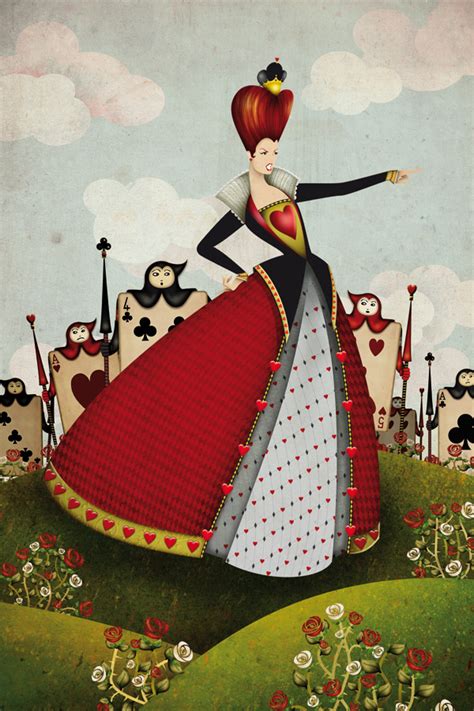 Queen of Hearts and the Card Soldiers on Behance