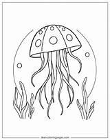 Jellyfish Coloring Pages  13 Free Printable sketch template