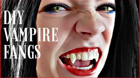 Professional DIY Vampire Fangs by Dental Technician - YouTube