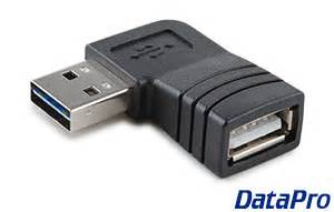 USB 2.0 Right Angle/Left Angle Adapter -- DataPro