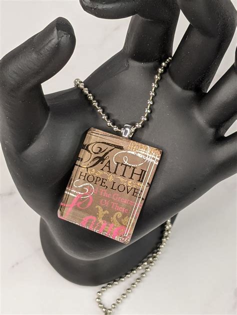 Faith Hope Love Necklace