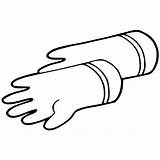 Gloves Coloring Pages  ColoringLib sketch template