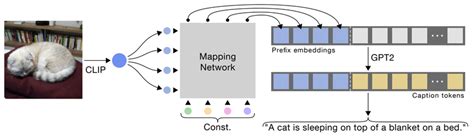 Overview of the model architecture of ClipCap. | Download Scientific ...