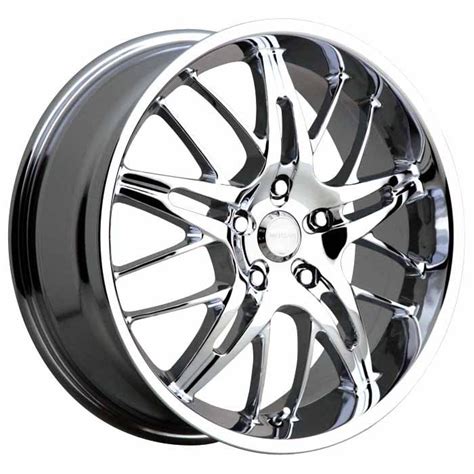 18 inch Menzari domine chrome wheels rims 5x115 +35 | eBay