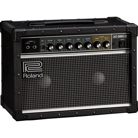 Roland JC-22 Jazz Chorus 30W 2x6.5 Guitar Combo Amplifier Black | Guitar Center