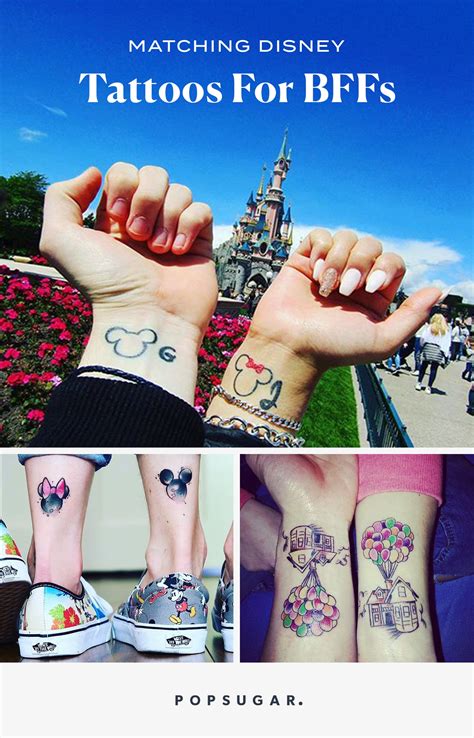 Matching Disney Tattoos For BFFs | PS Love