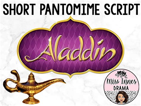 Short Aladdin Pantomime Script (20 mins) | Teaching Resources