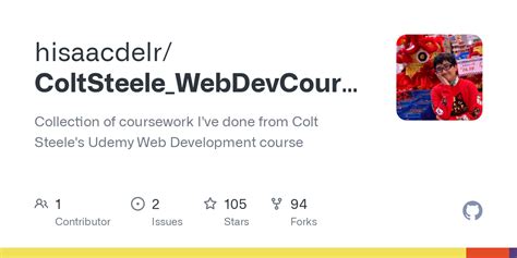 GitHub - hisaacdelr/ColtSteele_WebDevCourse: Collection of coursework I ...