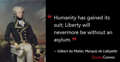 Gilbert du Motier, Marquis de Lafayette Quotes - QuotesCosmos