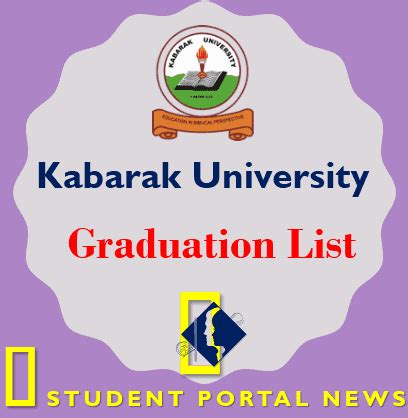 Kabarak University Graduation List 2024 Download