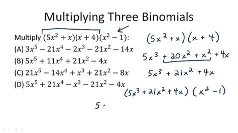 Multiplying Polynomials - Example 3 ( Video ) | Algebra | CK-12 Foundation