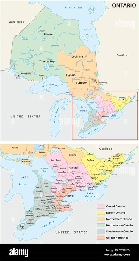 Discover Canada With These 20 Maps Ontario Map Ontario Map