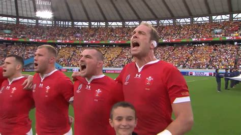 Wales sing hair-raising national anthem ｜ Rugby World Cup 2019