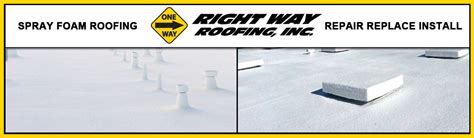 Spray Foam Roofing Contractors Mesa - Right Way Roofing Inc