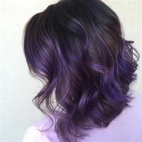 21 Looks That Will Make You Crazy for Purple Hair | Purple highlights ...