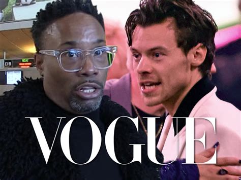 Billy Porter Again Slams Harry Styles' Vogue Cover & Anna Wintour