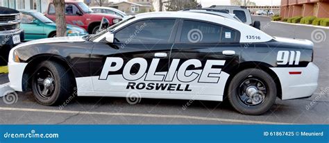 Roswell Police Department Car Editorial Image - Image of 1947, cops ...