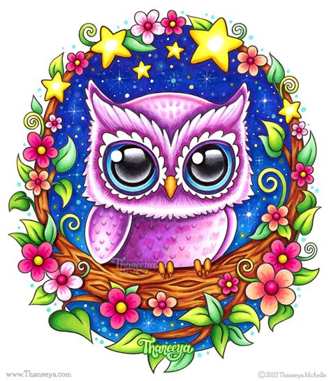 Cool Owl Designs To Draw