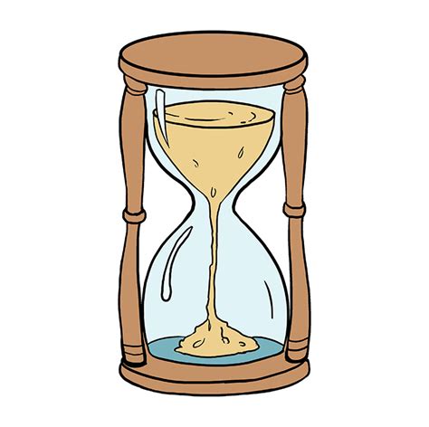 How to Draw an Hourglass- Really Easy Drawing Tutorial