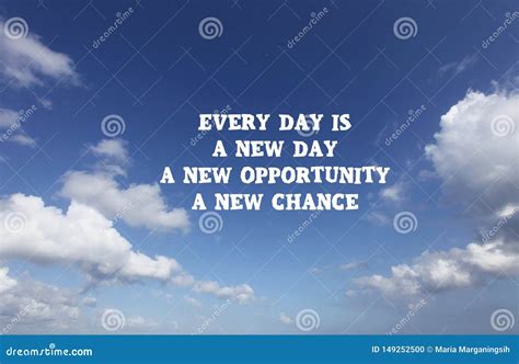 New Day Quote. Inspirational Motivational Quote- Every Day is a New Day ...