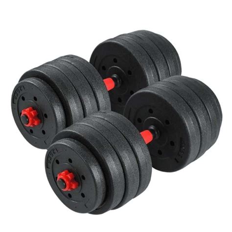 Jual B&G DUMBELL PVC 20KG / ALAT ANGKAT BEBAN / BARBEL SET / ALAT ...