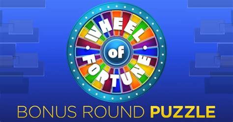 Wheel Of Fortune Bonus Game