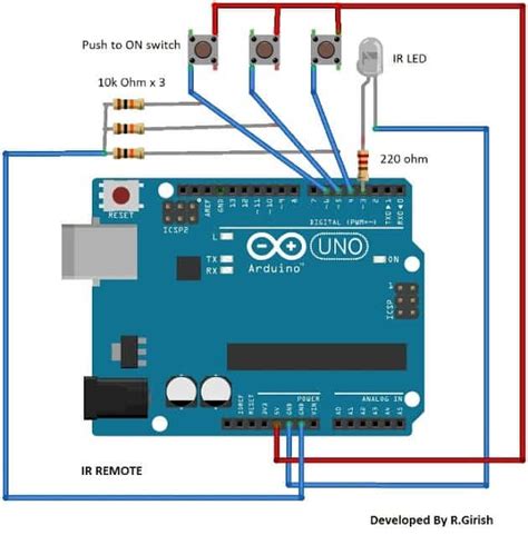 Arduino IR Remote Control Circuit – Homemade Circuit Projects