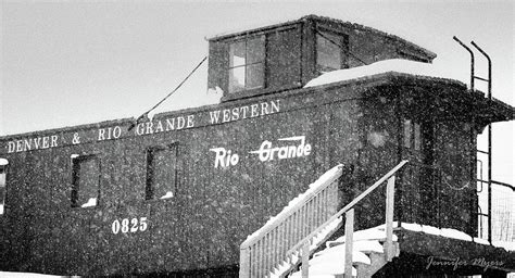 Denver Rio Grande Caboose Photograph by Jennifer Myers - Fine Art America