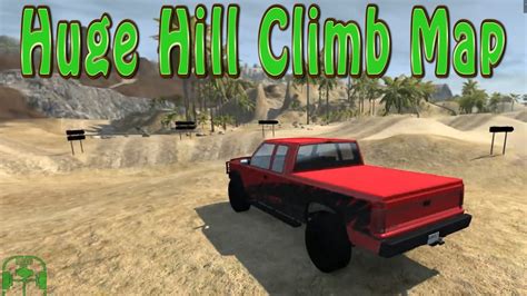 BeamNG.drive Mods - Mountaineer Map - Epic Hill Climb Playground - YouTube