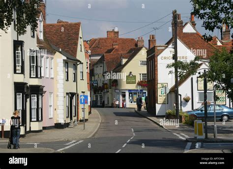 The high street, Coggeshall, Essex, Britain, UK Stock Photo: 8971417 ...