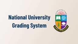 National University Grading System