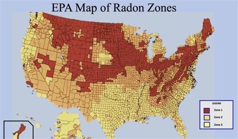 Radon Gas Map Us