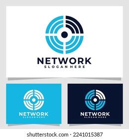 Network Logo Vector Design Isolated Stock Vector (Royalty Free) 2241015387 | Shutterstock