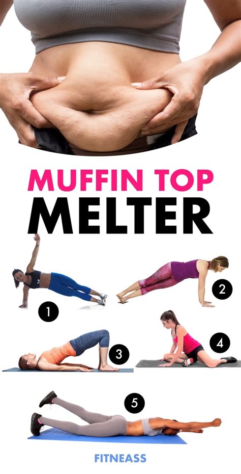 The Best Exercises To Target Your Muffin Top - Fitneass