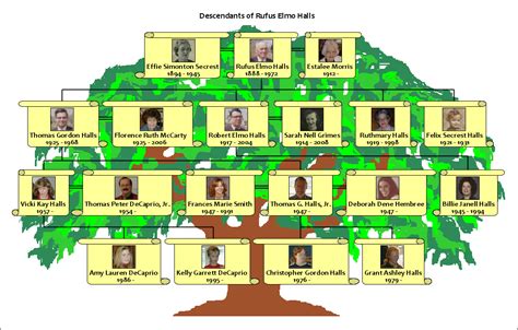 How to make a family tree using your own family information : How to ...