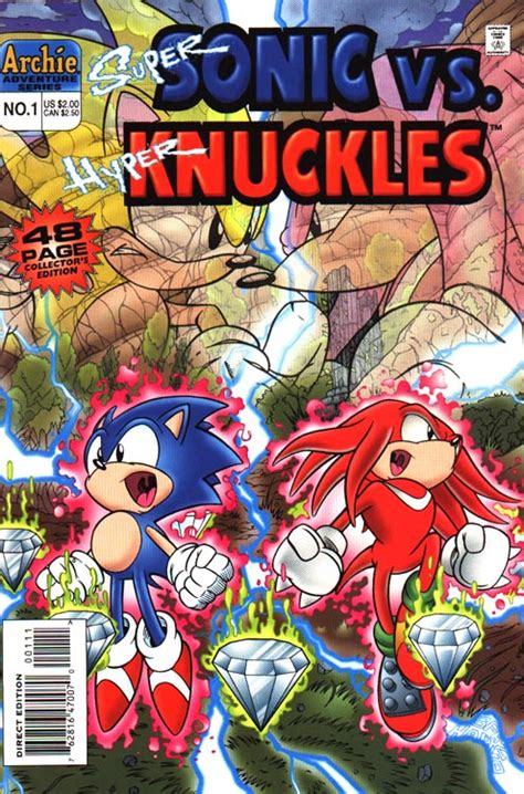 Super Sonic vs Hyper Knuckles | Mobius Encyclopaedia | Fandom