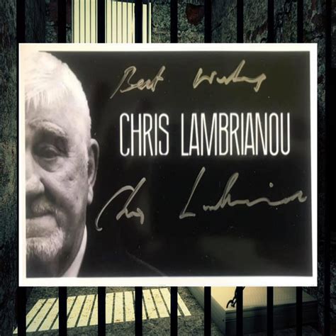 Chris Lambrianou Signed – Gangster Stuff