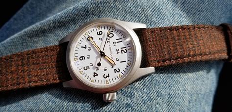 Hamilton Khaki Field Watch - Black or White | WatchUSeek Watch Forums